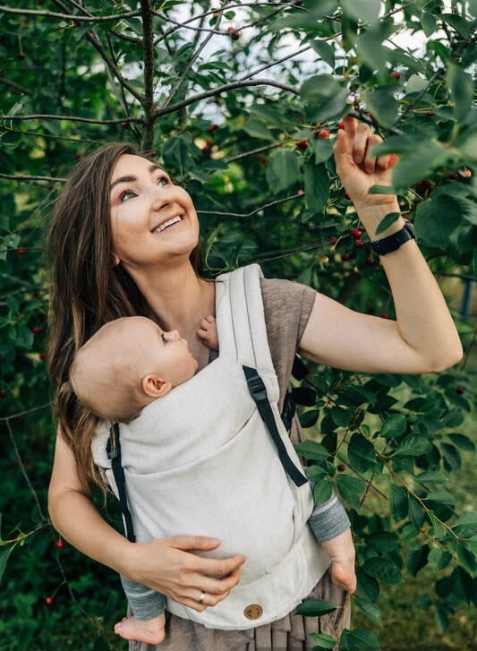 LennyLamb lennylight arrow whisper - nosidło klamrowe regulowane