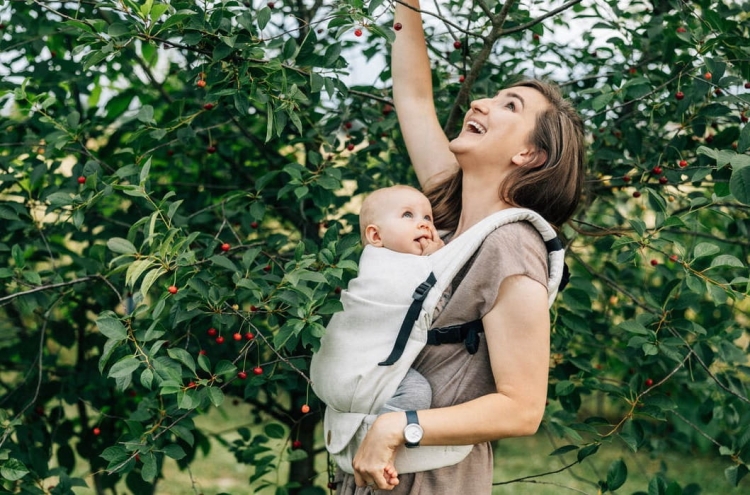 LennyLamb lennylight arrow whisper - nosidło klamrowe regulowane