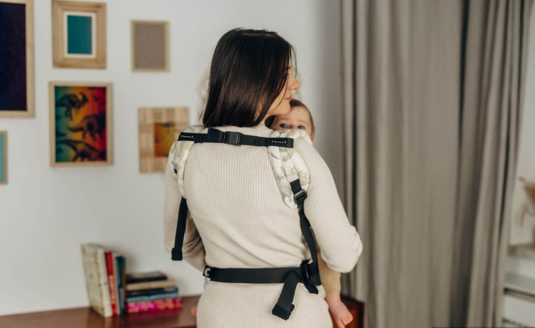 LennyLamb lennylight park jurajski ice desert - nosidło klamrowe regulowane