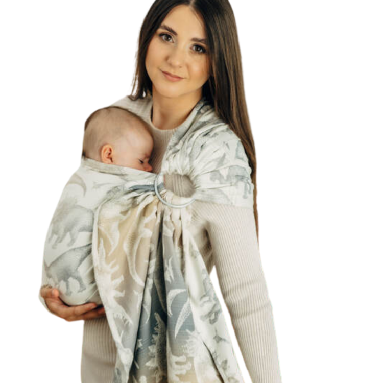 LennyLamb park jurajski ice desert - chusta kółkowa