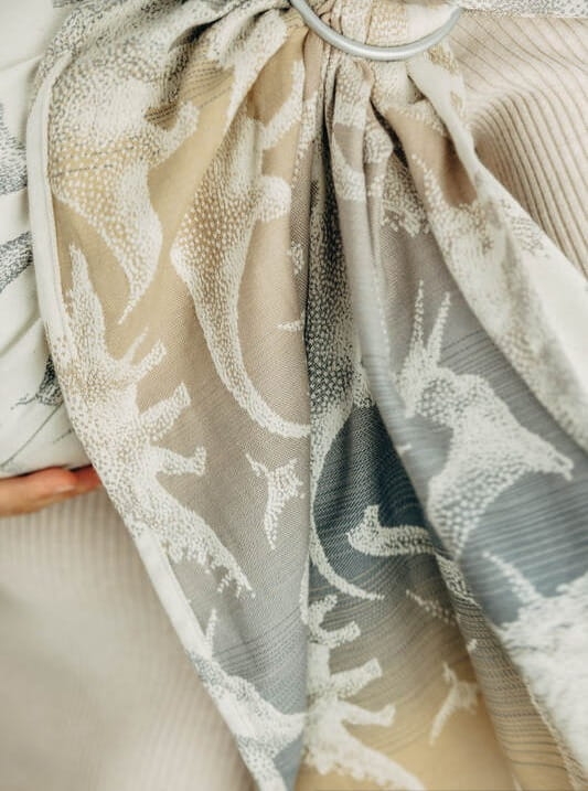 LennyLamb park jurajski ice desert - chusta kółkowa