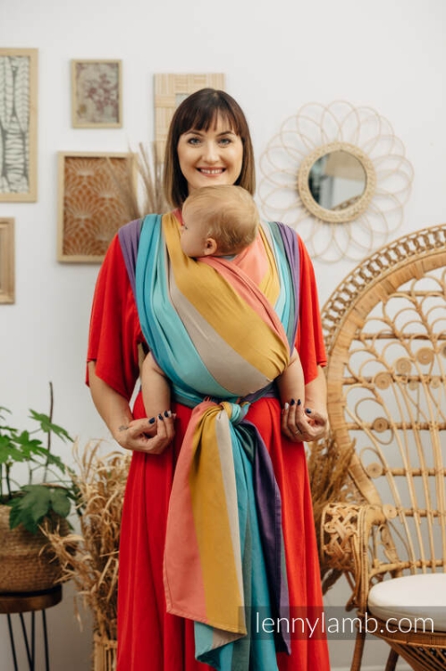 LennyLamb pastels - chusta długa tkana
