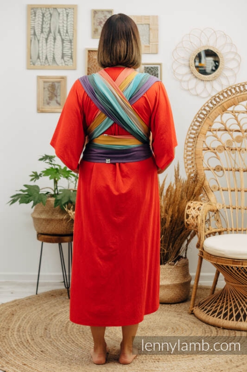 LennyLamb pastels - chusta długa tkana