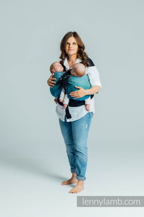LennyLamb lennytwin airglow - nosidło biodrowe dla dwójki dzieci