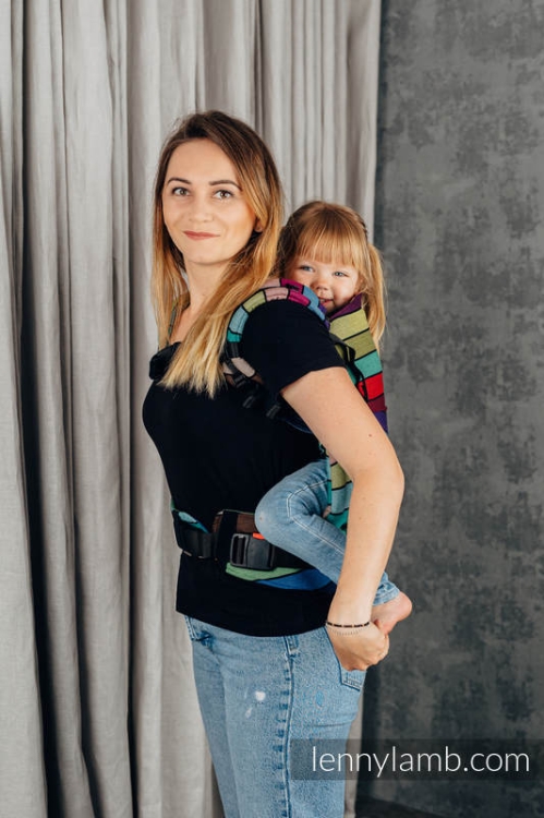 LennyLamb lennypreschool karuzela barw - nosidło klamrowe regulowane