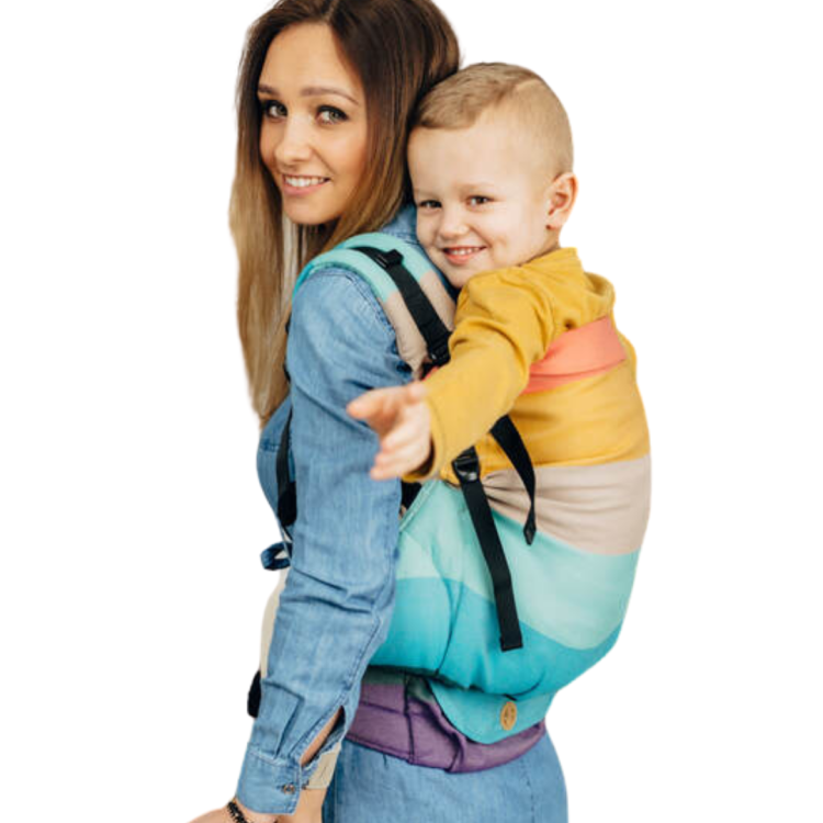 LennyLamb lennypreschool pastels - nosidło klamrowe regulowane
