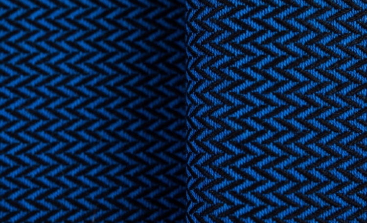 LennyLamb lennylight mała jodełka kobalt - nosidło klamrowe regulowane