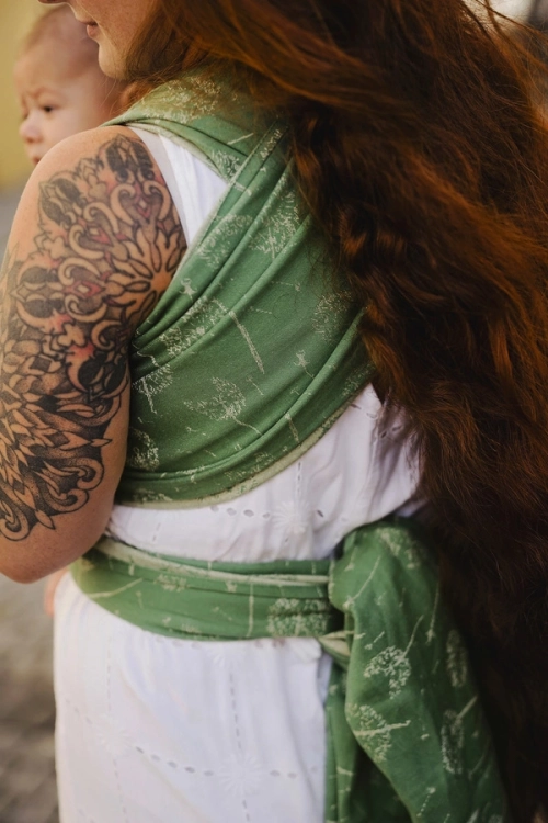 Little Frog linen lightness - chusta długa tkana