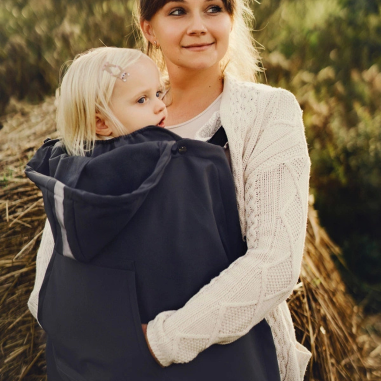 Little frog osłonka slate - otulacz do chusty i nosidła