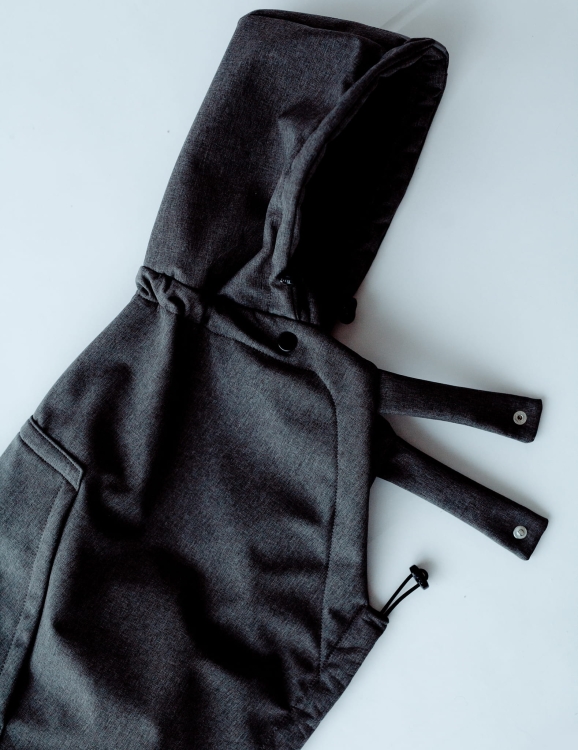 Little frog osłonka slate - otulacz do chusty i nosidła