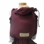 Storchenwiege BabyCarrier bordeaux - nosidło hybrydowe regulowane