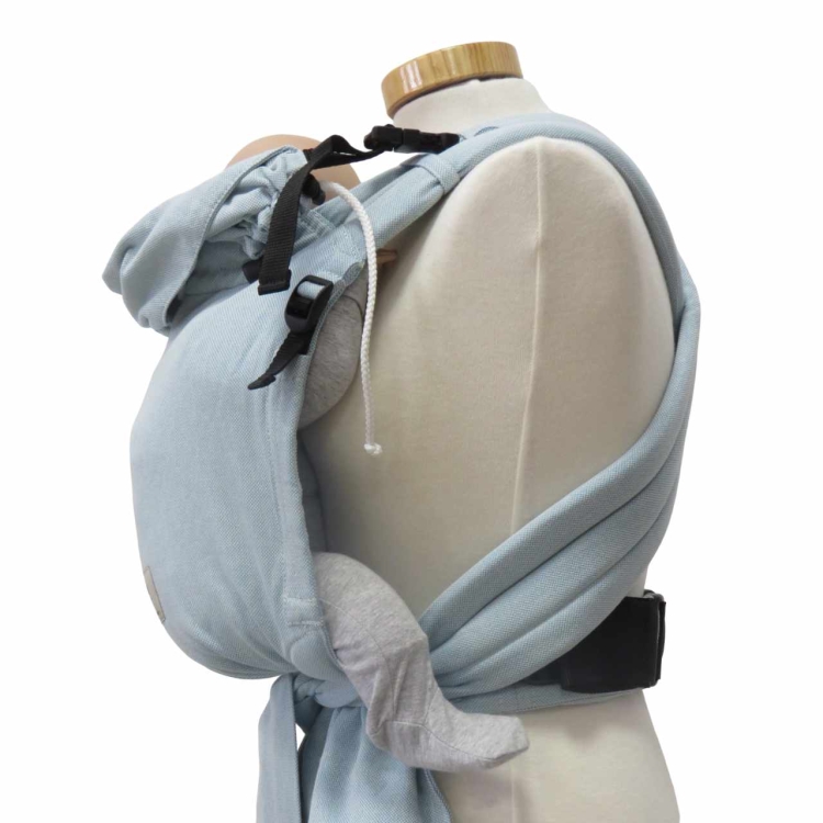 Storchenwiege BabyCarrier aqua - nosidło hybrydowe regulowane