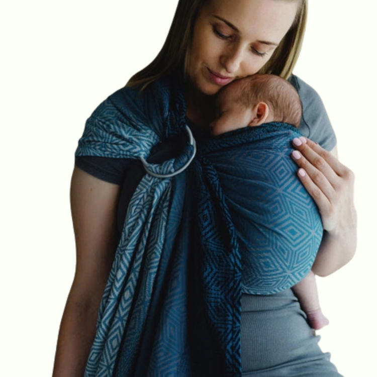 Little Frog tencel atmosphere cube - chusta kółkowa