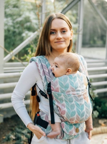 LennyLamb lennylight zaplątani plaid - nosidło klamrowe regulowane