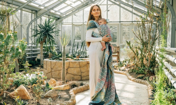 LennyLamb zaplątani plait - chusta długa tkana