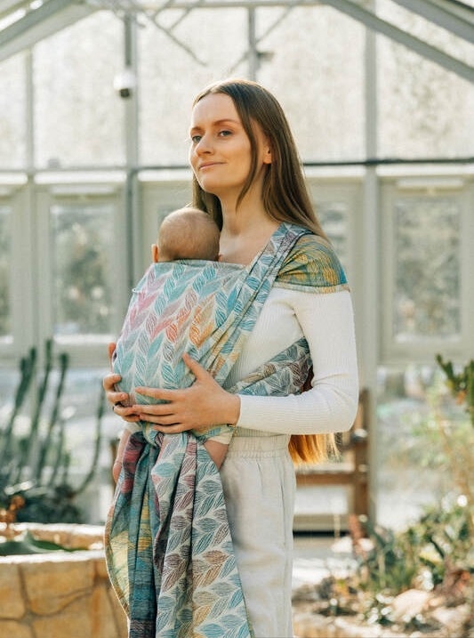 LennyLamb zaplątani plait - chusta długa tkana