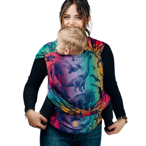 LennyLamb lennyhybrid park jurajski nowa era - nosidło hybrydowe regulowane