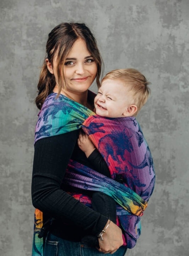 LennyLamb lennyhybrid park jurajski nowa era - nosidło hybrydowe regulowane