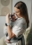 LennyLamb lennyhybrid mała jodełka szara - nosidło hybrydowe regulowane