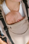 Kavka multi-age PRO walnut twill cotton/bamboo - nosidło klamrowe regulowane