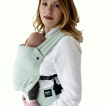 Qusy Mini 2.0 Minty – ergonomiczne nosidło klamrowe regulowane (Miętowe)