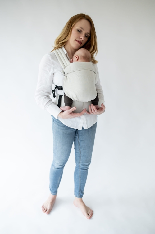 Qusy mini 2.0 pearl - nosidło klamrowe regulowane