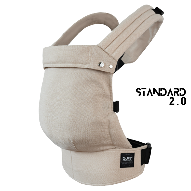 Qusy standard 2.0 sand twill - nosidło klamrowe regulowane