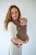 Qusy standard 2.0 linen mocha mousse - nosidło klamrowe regulowane