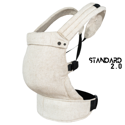 Qusy standard 2.0 sand stories oat no cotton - nosidło klamrowe regulowane
