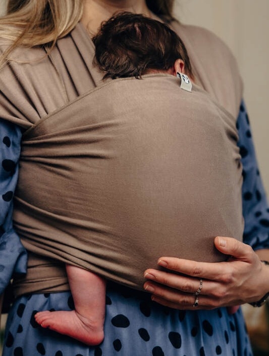 LennyLamb mocha - chusta elastyczna