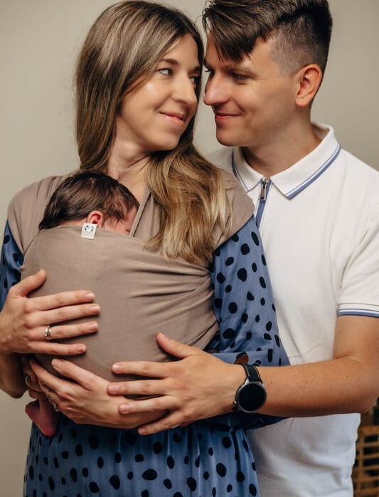 LennyLamb mocha - chusta elastyczna