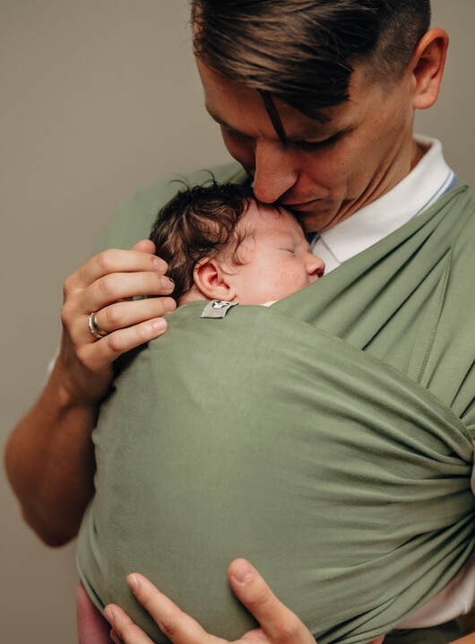 LennyLamb sage - chusta elastyczna