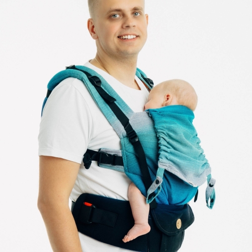 LennyLamb lennyupgrade PRO airglow - nosidło klamrowe regulowane