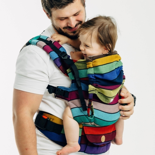 LennyLamb lennyupgrade PRO karuzela barw - nosidło klamrowe regulowane