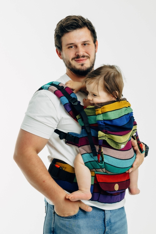 LennyLamb lennyupgrade PRO karuzela barw - nosidło klamrowe regulowane