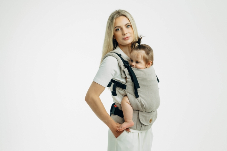 LennyLamb lennyupgrade PRO peanut butter- nosidło klamrowe regulowane