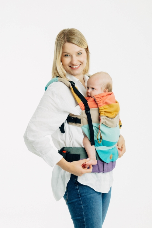 LennyLamb lennyupgrade PRO pastels - nosidło klamrowe regulowane