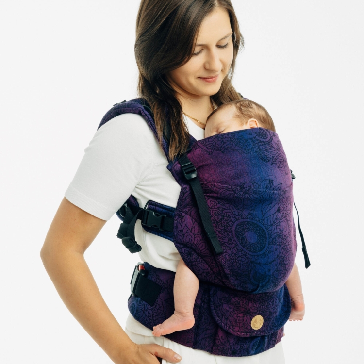 LennyLamb lennyupgrade PRO dzikie wino bouquet - nosidło klamrowe regulowane