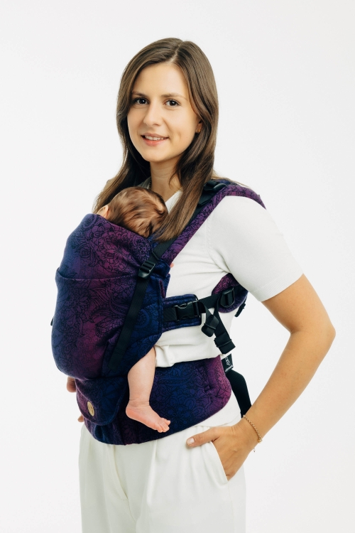 LennyLamb lennyupgrade PRO dzikie wino bouquet - nosidło klamrowe regulowane