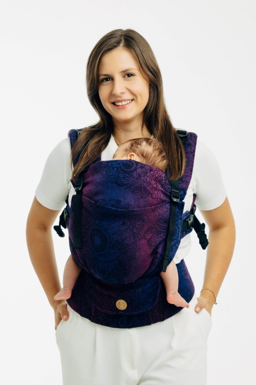 LennyLamb lennyupgrade PRO dzikie wino bouquet - nosidło klamrowe regulowane