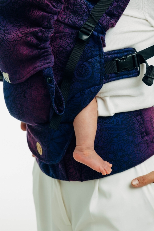 LennyLamb lennyupgrade PRO dzikie wino bouquet - nosidło klamrowe regulowane