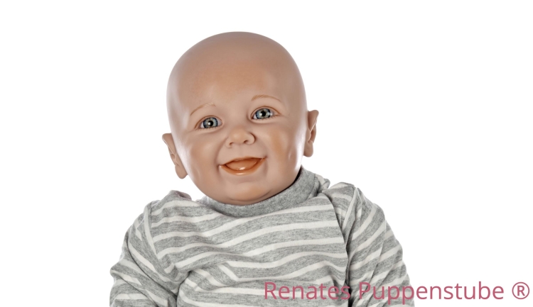 Renates' Puppenstube Moritz bez stawów - lalka treningow do nauki noszenia w chustach i nosidłach