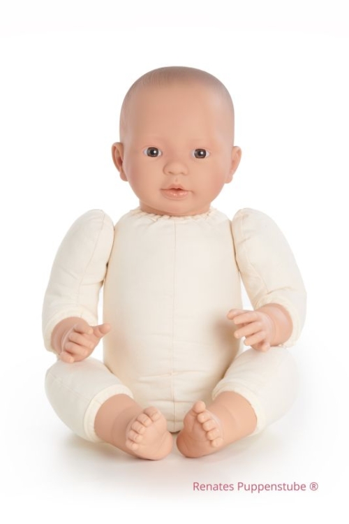 Renates' Puppenstube Leonie ze stawami - lalka treningowa do nauki noszenia w chustach i nosidłach
