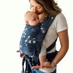 Kavka handy PRO ink eucalyptus cotton - nosidło hybrydowe regulowane