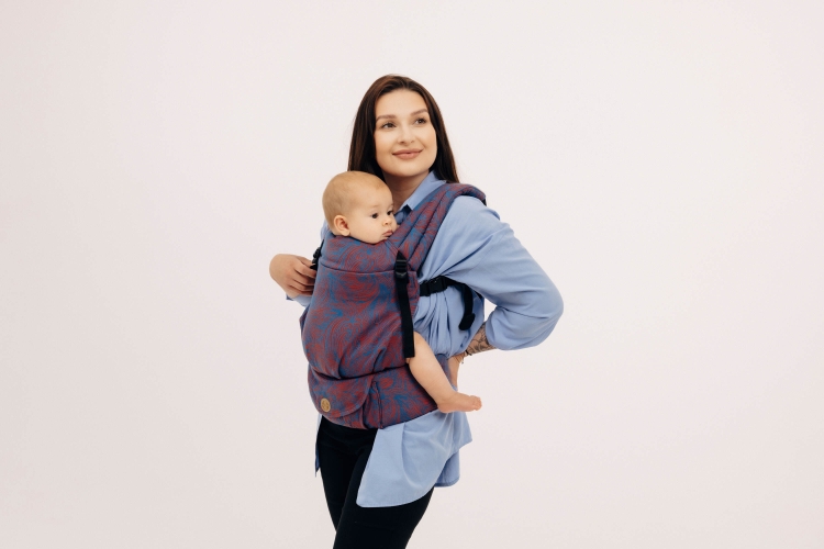 LennyLamb lennylight roszpunka swirl - nosidło klamrowe regulowane