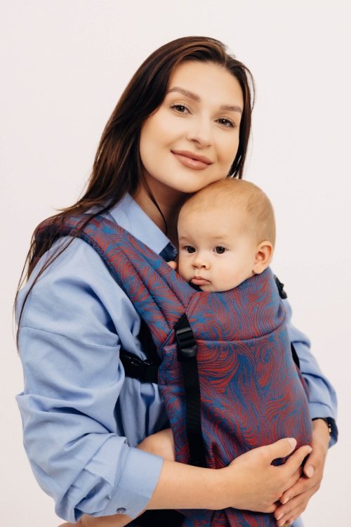 LennyLamb lennylight roszpunka swirl - nosidło klamrowe regulowane