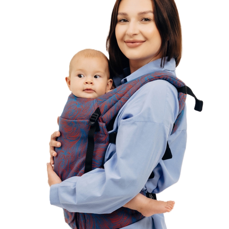 LennyLamb lennylight roszpunka swirl - nosidło klamrowe regulowane