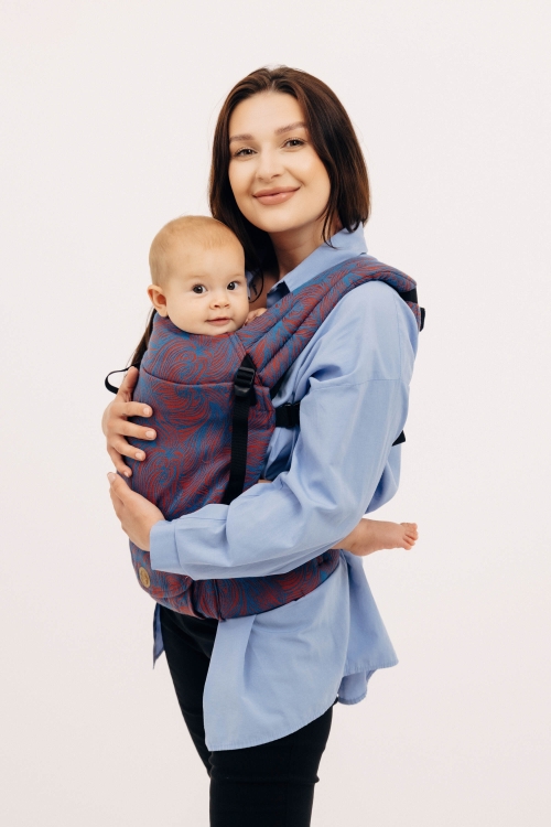 LennyLamb lennylight roszpunka swirl - nosidło klamrowe regulowane