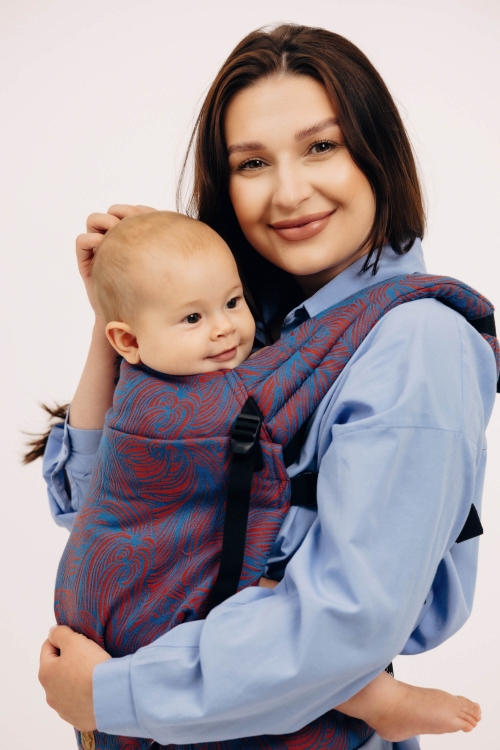 LennyLamb lennylight roszpunka swirl - nosidło klamrowe regulowane