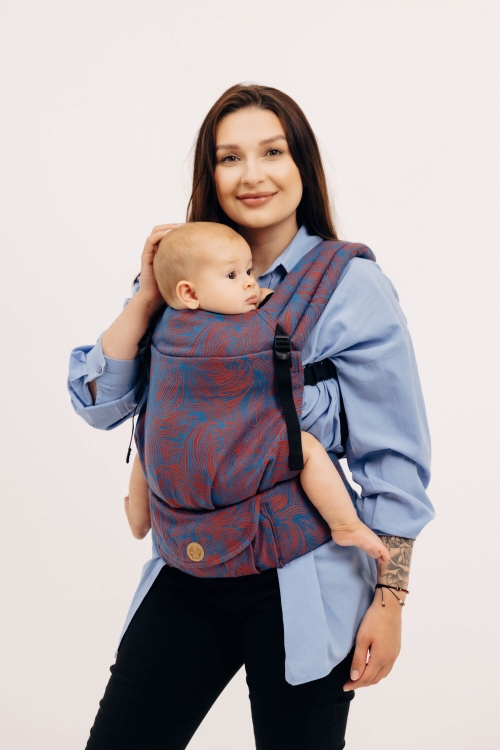 LennyLamb lennylight roszpunka swirl - nosidło klamrowe regulowane